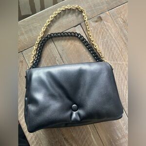 Topshop faux padded leather bag